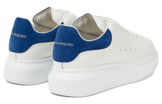 Alexander Mcqueen White & Blue Glitter Oversized Sneakers In White,light  Blue | ModeSens | Alexander mcqueen sneakers, Mcqueen sneakers, Blue glitter